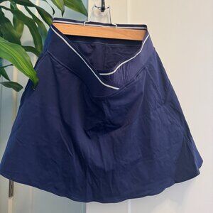 Lululemon V-Waist Mid-Rise Tennis Skirt in Night Sea